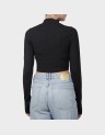 JXGIA STR LS CROP TEE