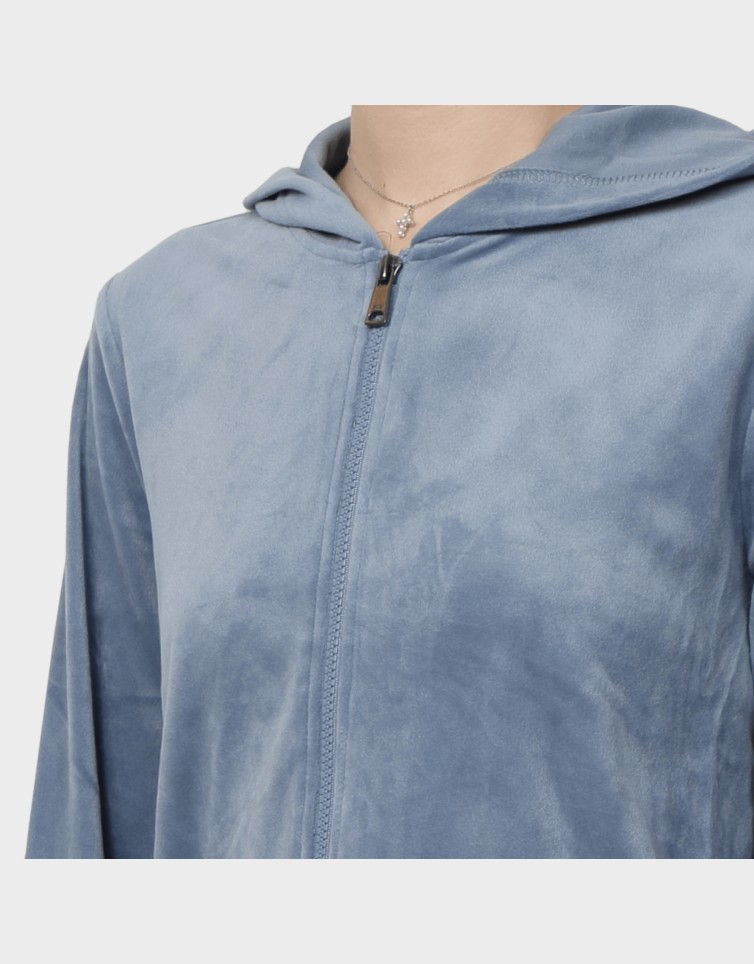 REBEL L/S ZIP HOOD