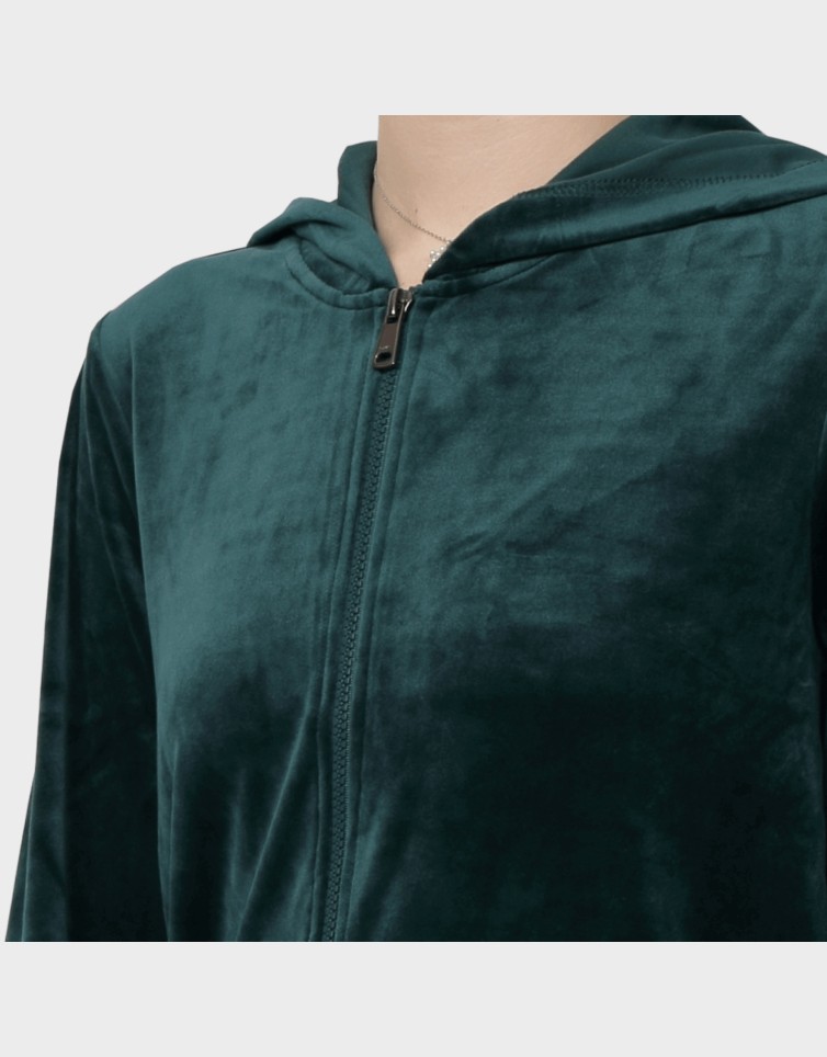 REBEL L/S ZIP HOOD