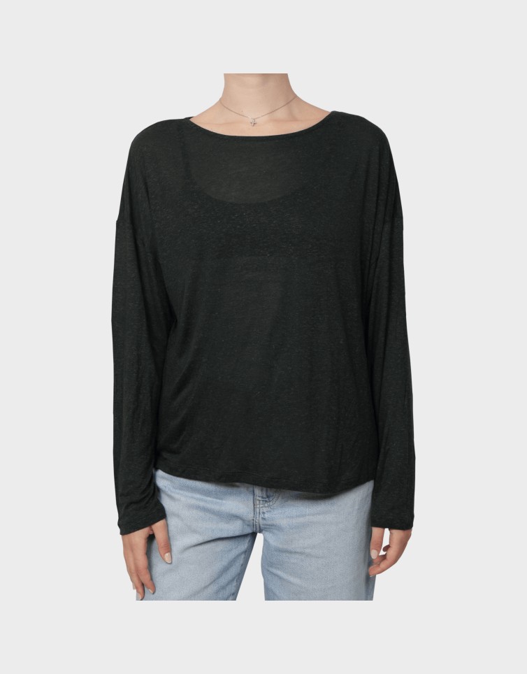 HIPPI L/S O-NECK TOP