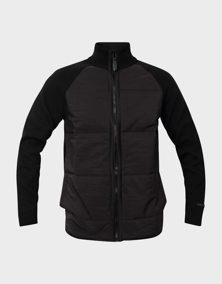 COLUNAR HYBRID KNIT ZIP