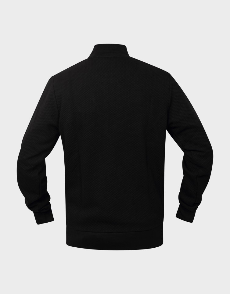 MEN SWEATER COLLAR ZIP
