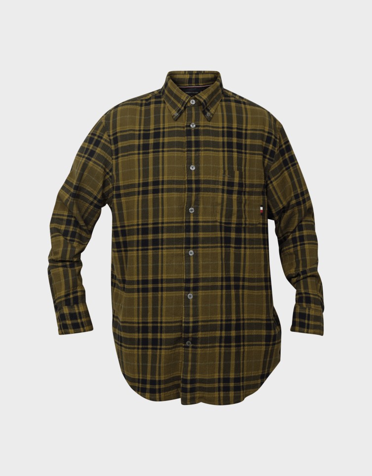 TONAL TARTAN SHIRT