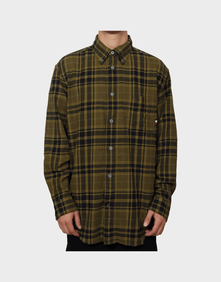 TONAL TARTAN SHIRT