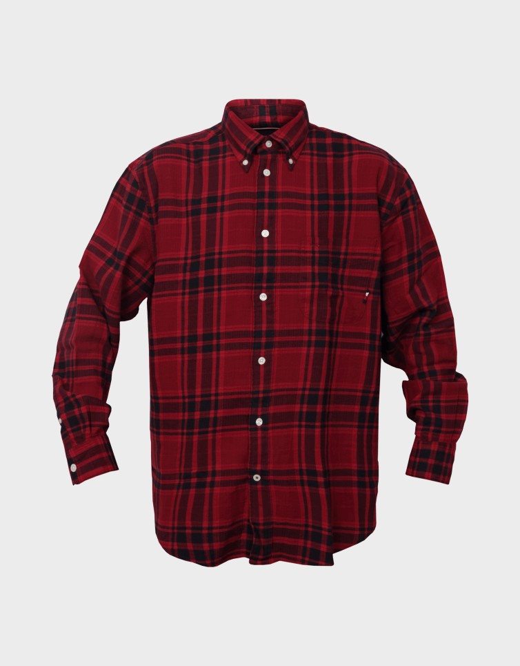TONAL TARTAN SHIRT