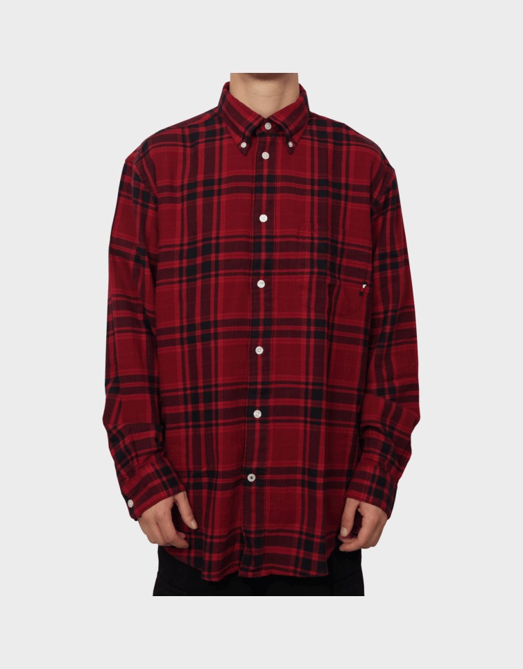 TONAL TARTAN SHIRT