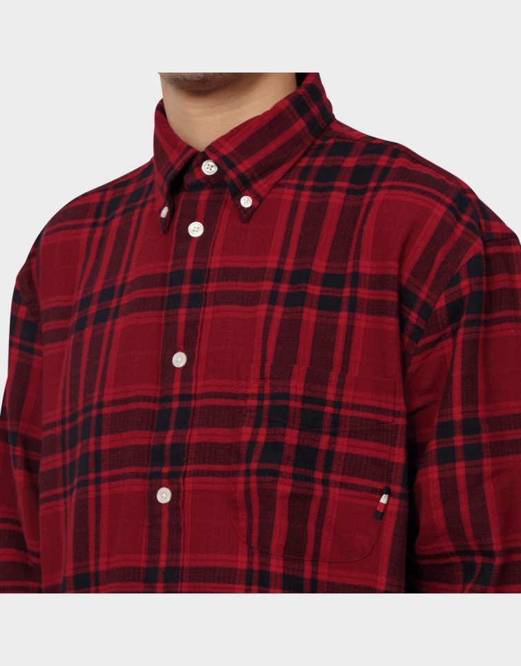 TONAL TARTAN SHIRT