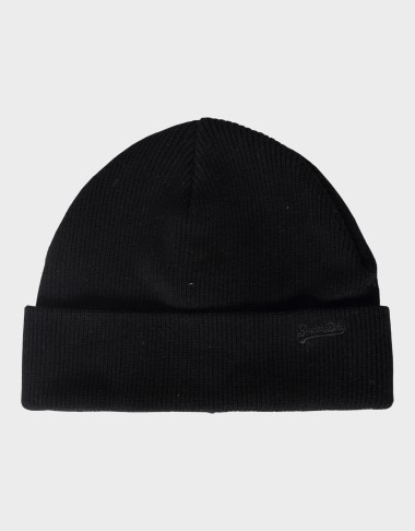 KNITTED LOGO BEANIE HAT