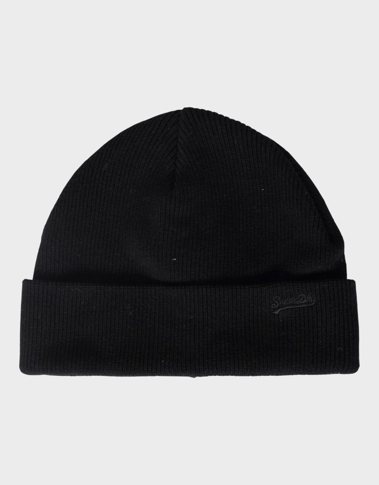 KNITTED LOGO BEANIE HAT
