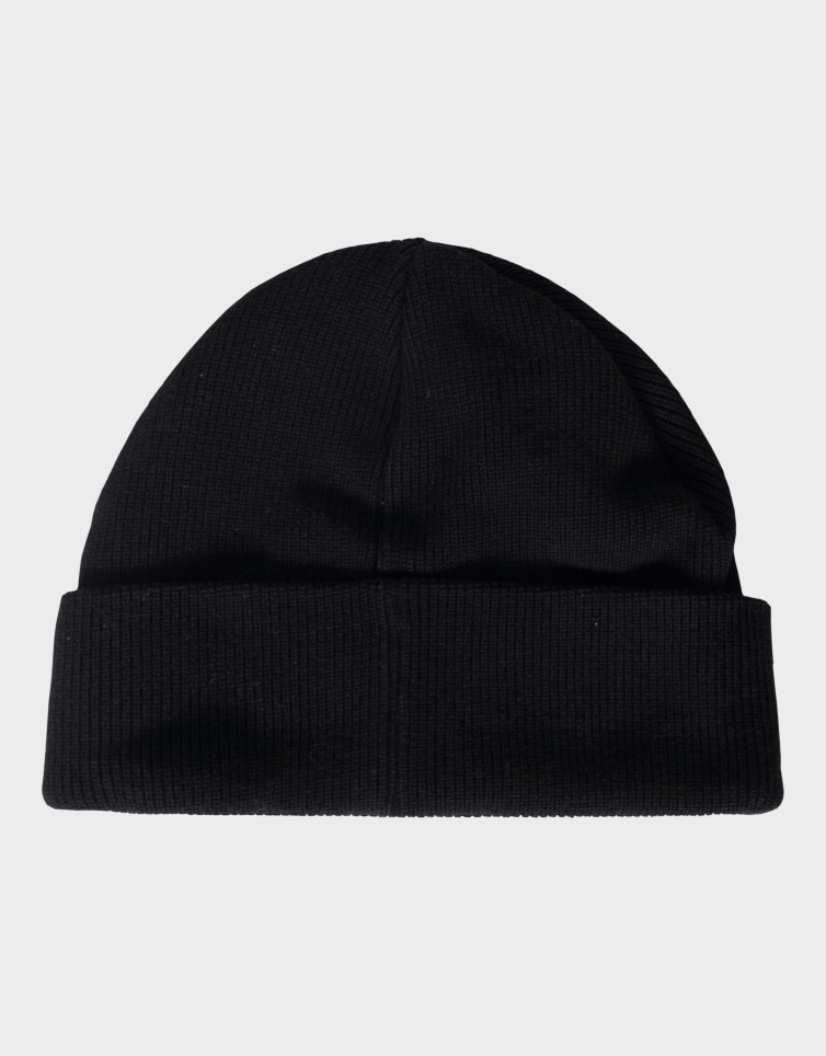 KNITTED LOGO BEANIE HAT