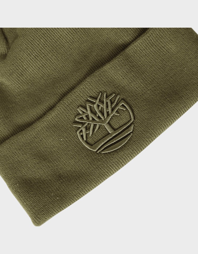 TONAL 3D EMBROIDERY BEANIE