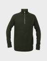 PANNEL KNIT HALF ZIP