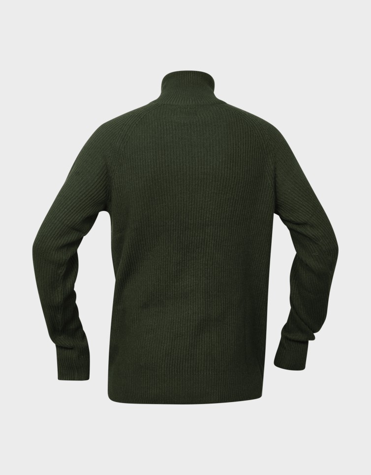 PANNEL KNIT HALF ZIP