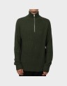 PANNEL KNIT HALF ZIP