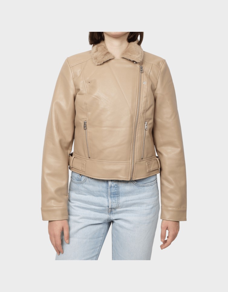 HAILEY SHORT COATED JACKET