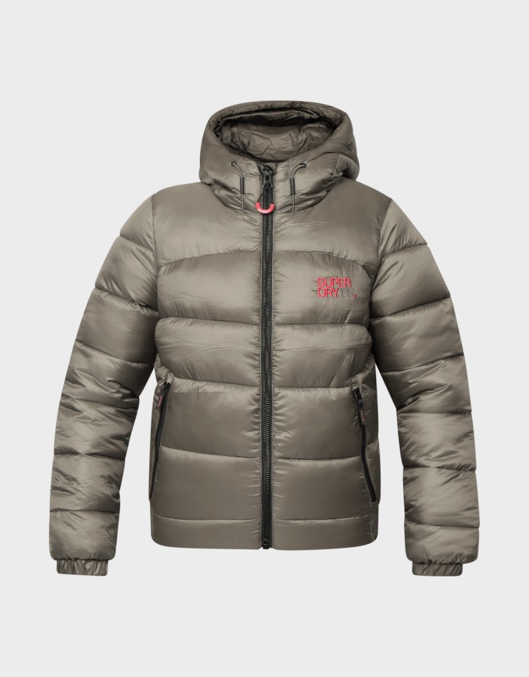SPORTS PUFFER BOMBER JACKET
