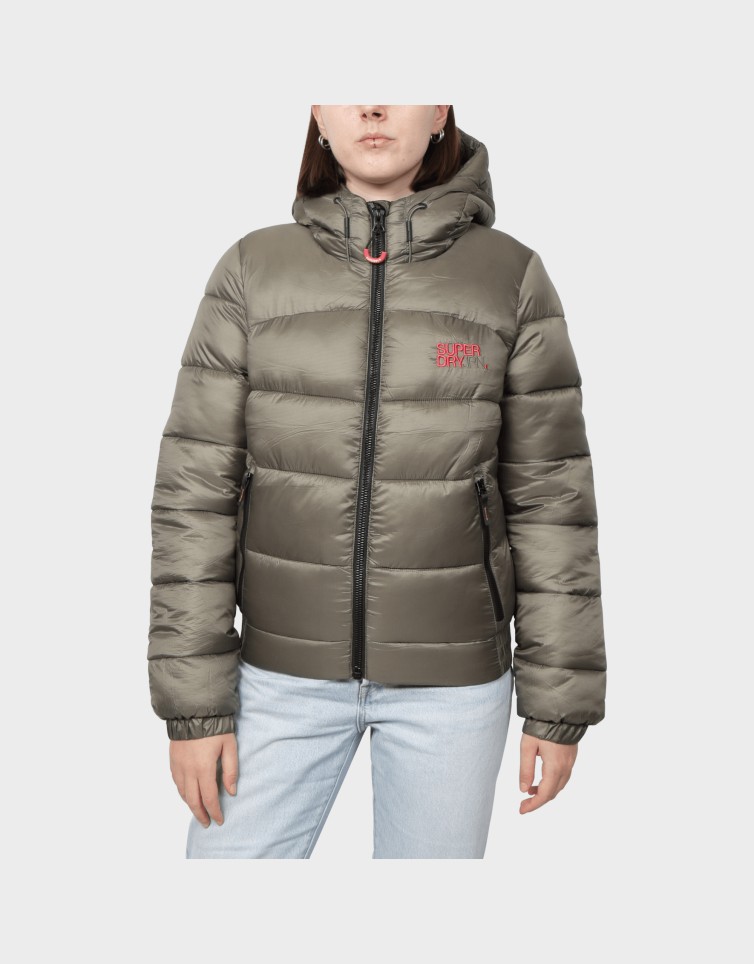 SPORTS PUFFER BOMBER JACKET