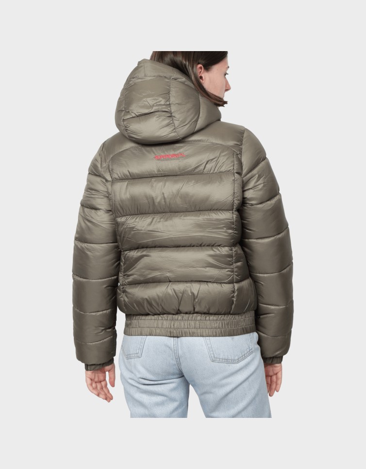 SPORTS PUFFER BOMBER JACKET