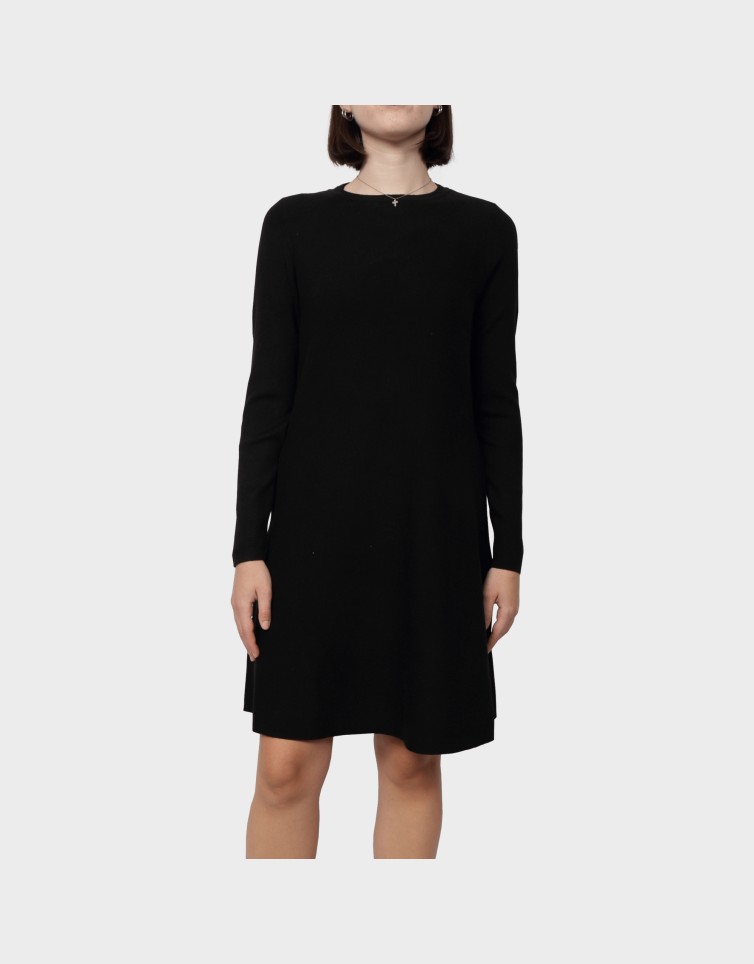 NANCY LS KNIT DRESS