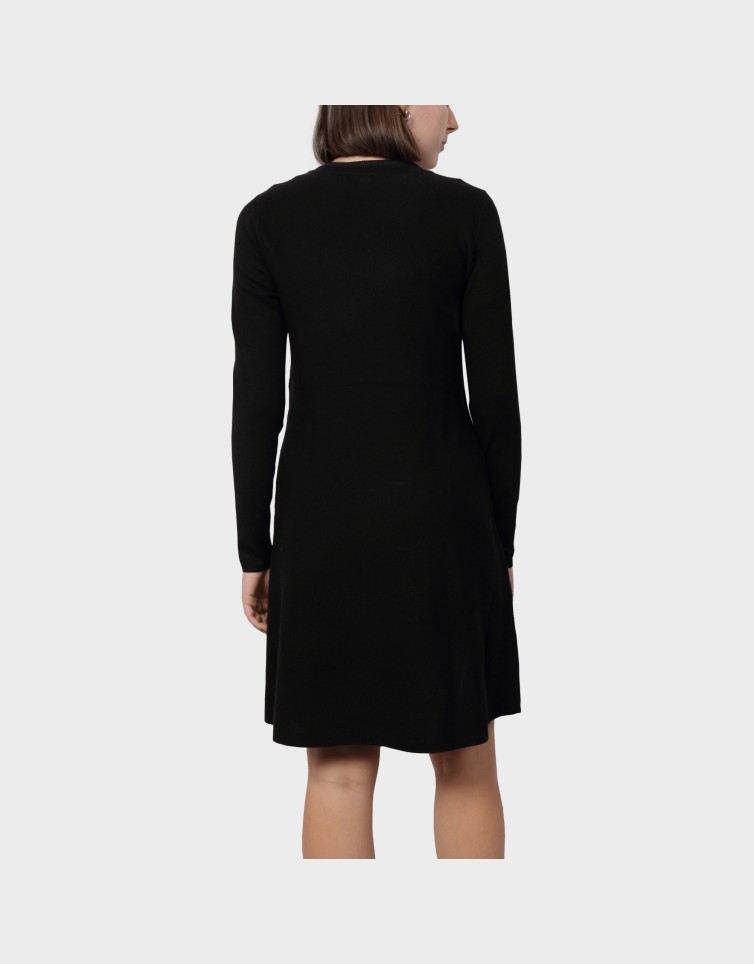 NANCY LS KNIT DRESS