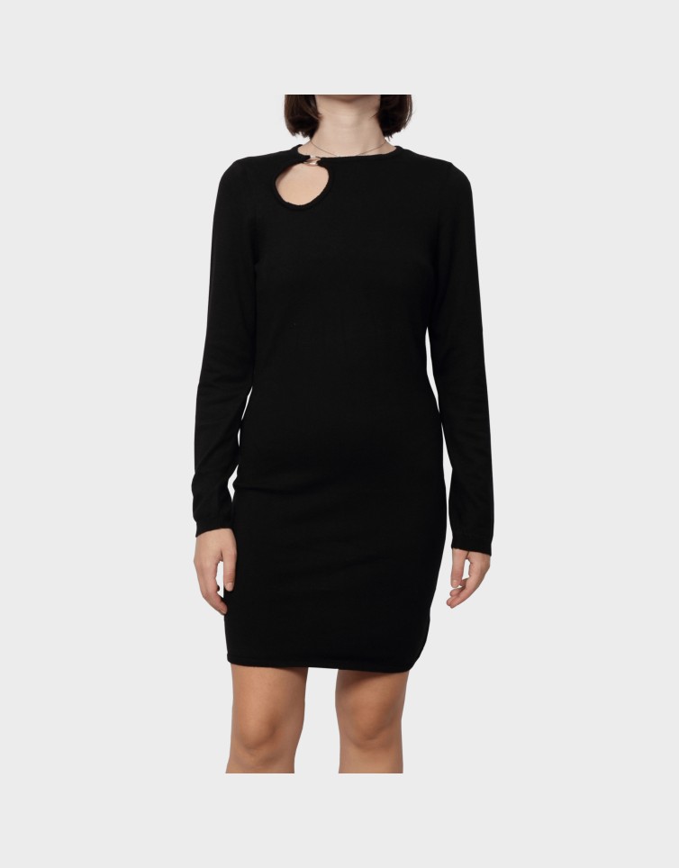 LILIAN LS DETAIL DRESS