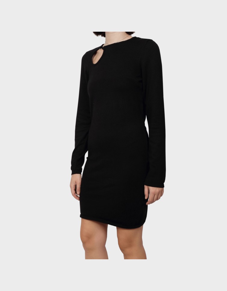 LILIAN LS DETAIL DRESS