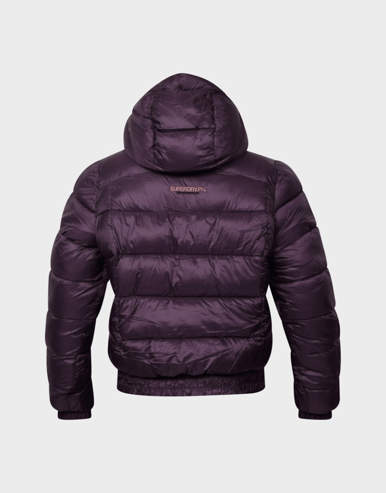 SPORTS PUFFER BOMBER JACKET