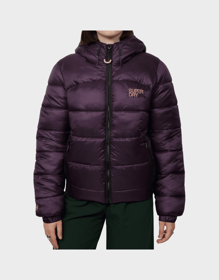 SPORTS PUFFER BOMBER JACKET