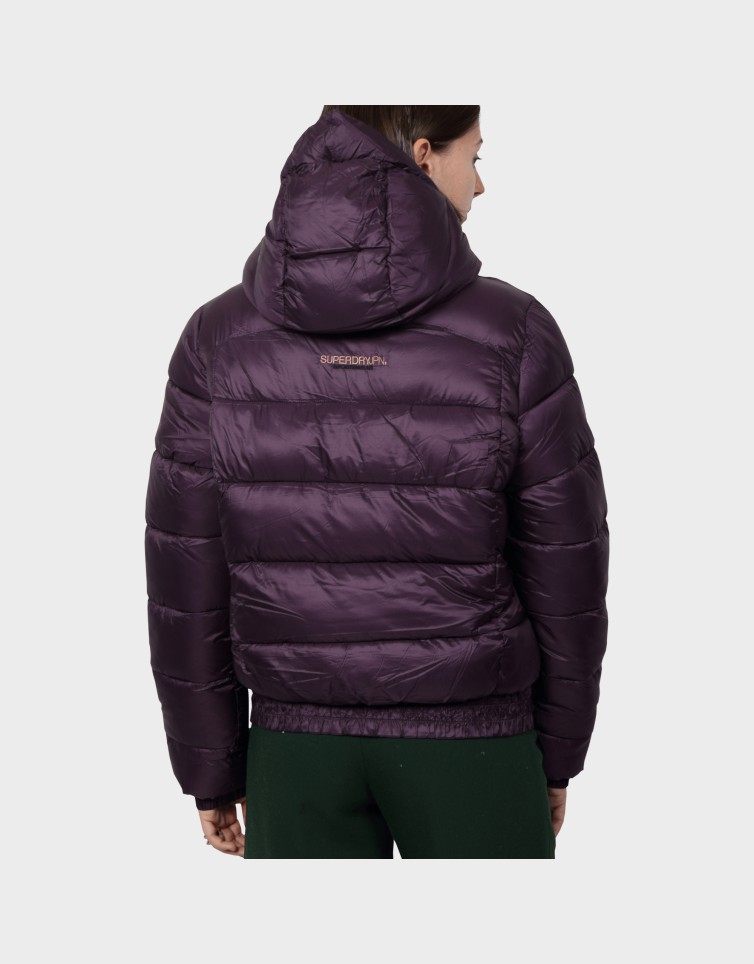 SPORTS PUFFER BOMBER JACKET