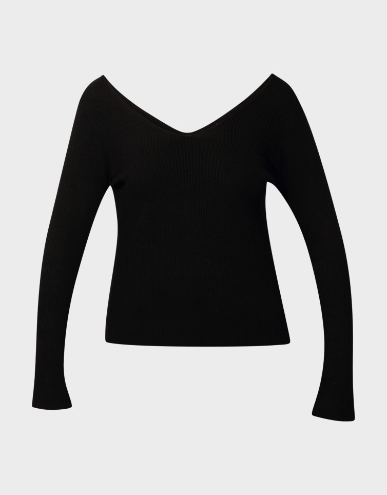 JULIE LIFE LS V-NECK