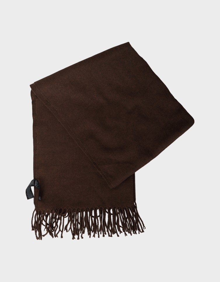 SOLID WOVEN SCARF
