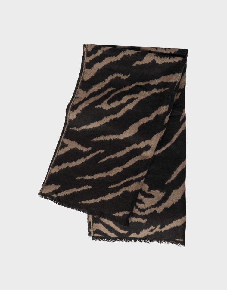 KATHRINE ANIMALPRINT SCARF
