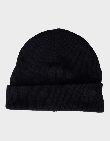 KNITTED LOGO BEANIE HAT