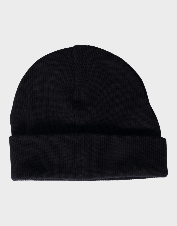 KNITTED LOGO BEANIE HAT