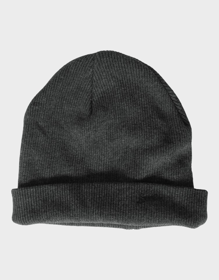 KNITTED LOGO BEANIE HAT