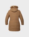 FUJI HOODED MID LENGTH PUFFER