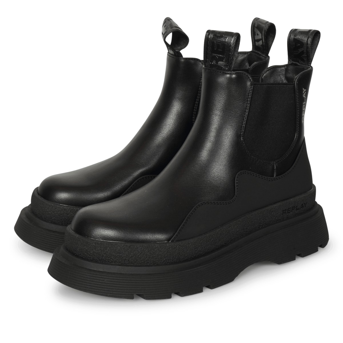 Replay Replay ARTIC CHELSEA BOOTS Μαύρο