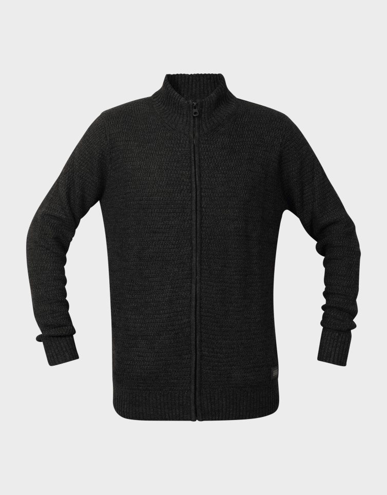 FUNKY ZIP CARDIGAN