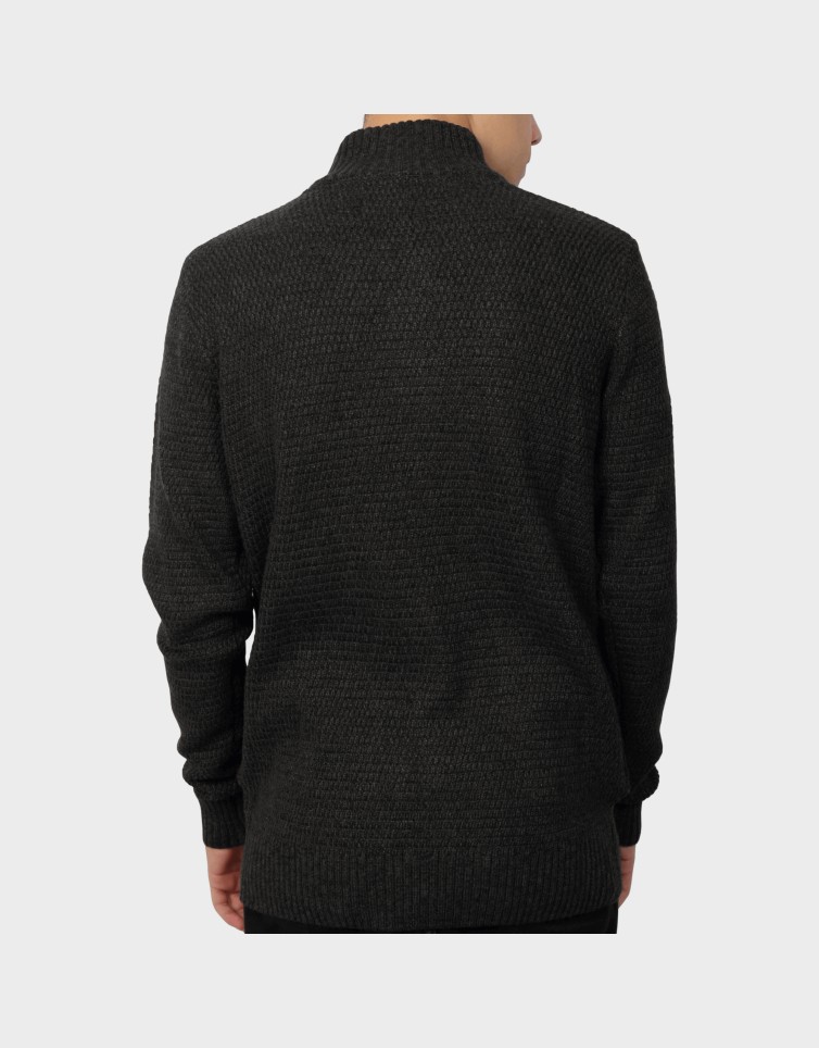 FUNKY ZIP CARDIGAN