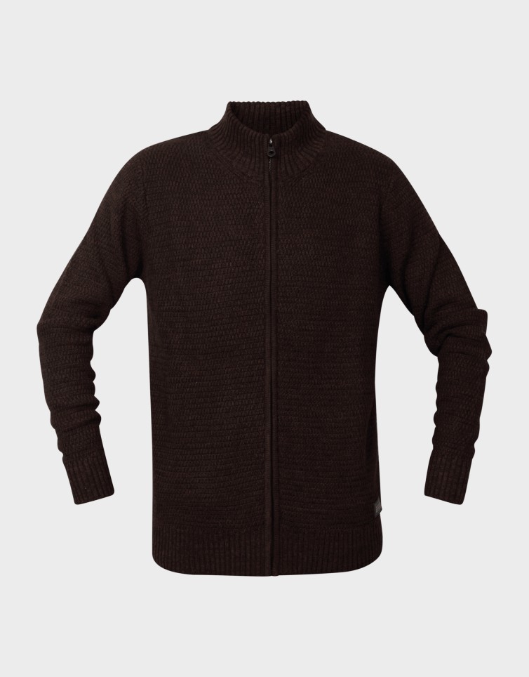 FUNKY ZIP CARDIGAN