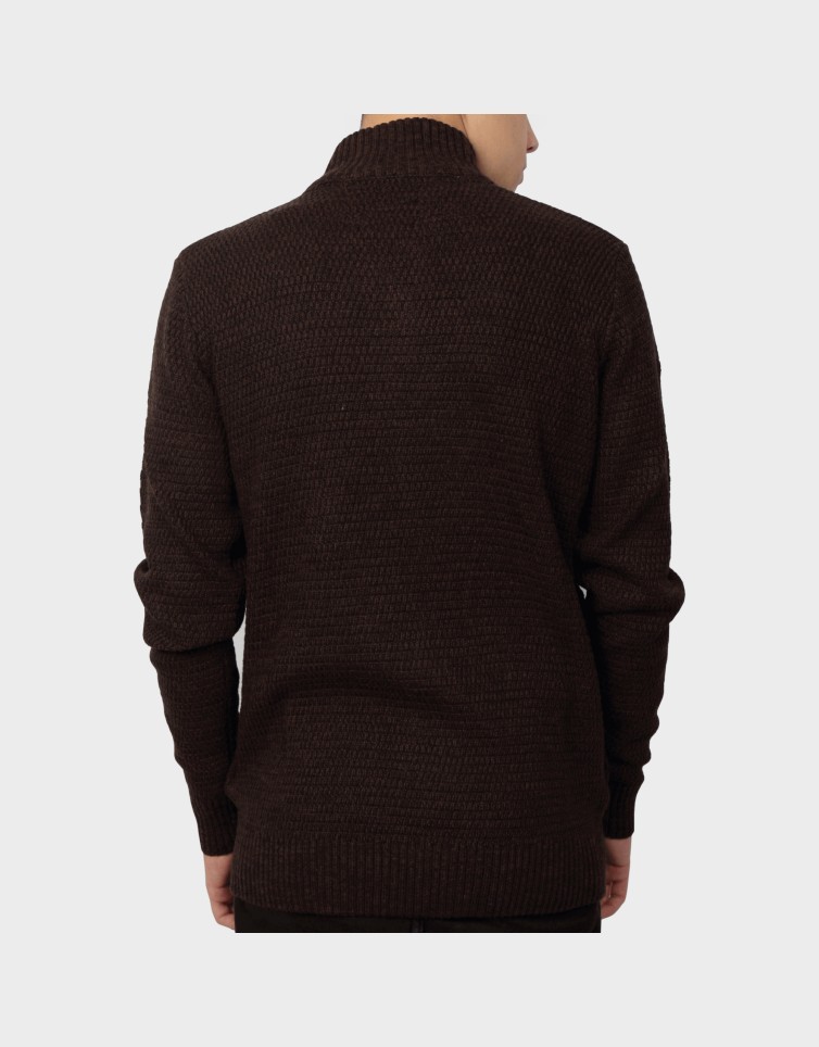 FUNKY ZIP CARDIGAN