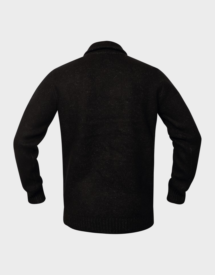KNITWEAR COLLAR CARDIGAN