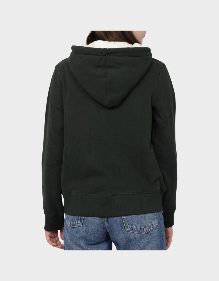 OVIN LUXE METALLIC LOGO HOODIE