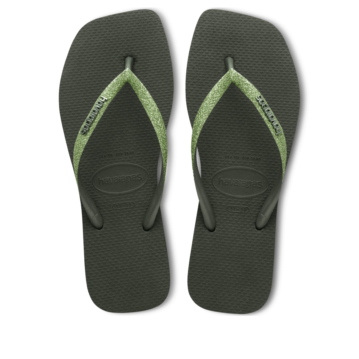 Havaianas SQUARE GLITTER Χακί Χακί
