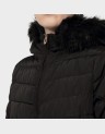 ELLAN QUILTED HOOD FUR