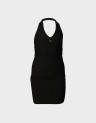 HALTERNECK RIB BODYCON
