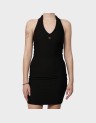 HALTERNECK RIB BODYCON