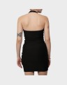 HALTERNECK RIB BODYCON