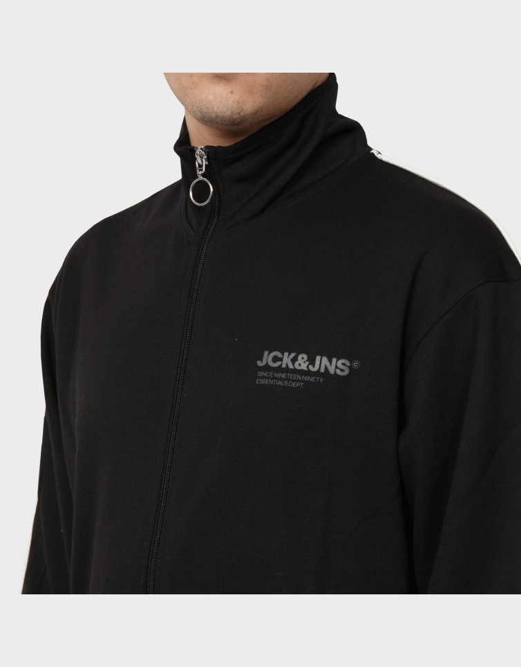 SWEAT ZIP HIGH NECK
