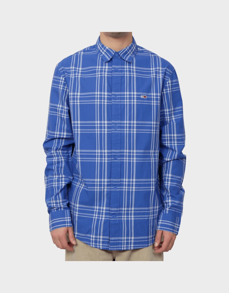 REG POPLIN CHECK SHIRT